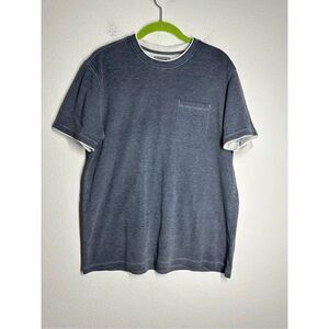 Method Cotton Crewneck Pocket Tee Shirt Gray Size M Short Sleeve